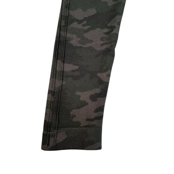 Spanx Look At Me Now Seamless Leggings XS Black Camo Print High Waist Stretch - Picture 2 of 9